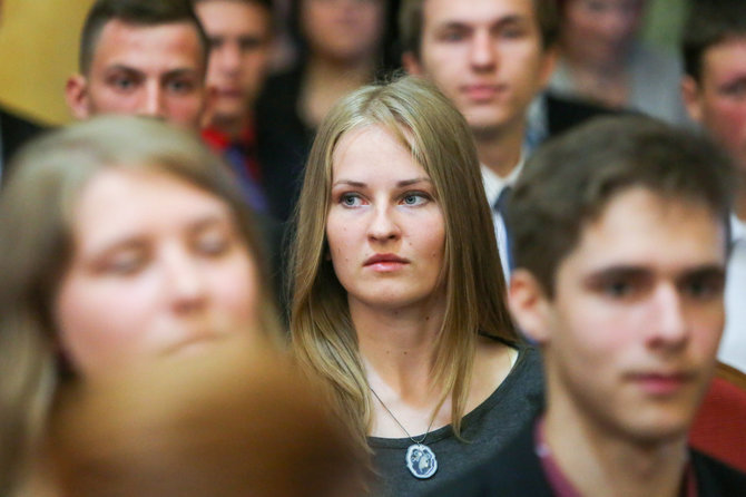 Juliaus Kalinsko/15min.lt nuotr./Emilija iš Vilniaus jėzuitų gimnazijos