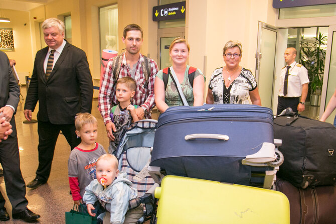 Juliaus Kalinsko/15min.lt nuotr./Vilniaus oro uoste