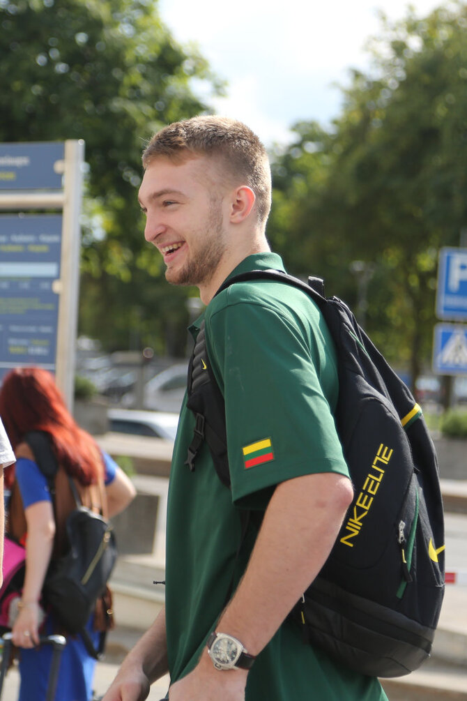 Juliaus Kalinsko/15min.lt nuotr./Domantas Sabonis