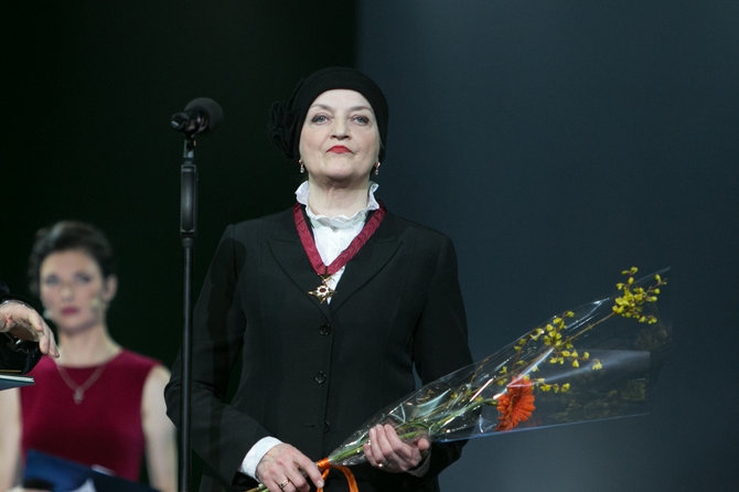 Juliaus Kalinsko / 15min nuotr./„Auksinių scenos kryžių“ ceremonijos akimirka