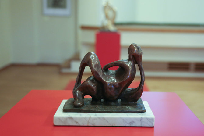 Juliaus Kalinsko / 15min nuotr./Tolerancijos centre Vilniuje atsidarė skulptoriaus Jacques Lipchitz (Žako Lipšico) parodos „Gyvenimas skulptūroje“
