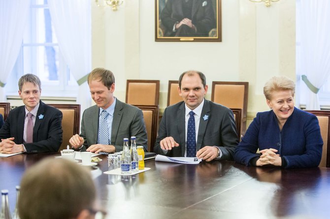Juliaus Kalinsko / 15min nuotr./Prezidentė dalyvavo susitikime su „Snow meeting“ dalyviais