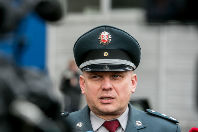 Juliaus Kalinsko / 15min nuotr./Lietuvos kelių policijos tarnybos viršininkas Vytautas Grašys
