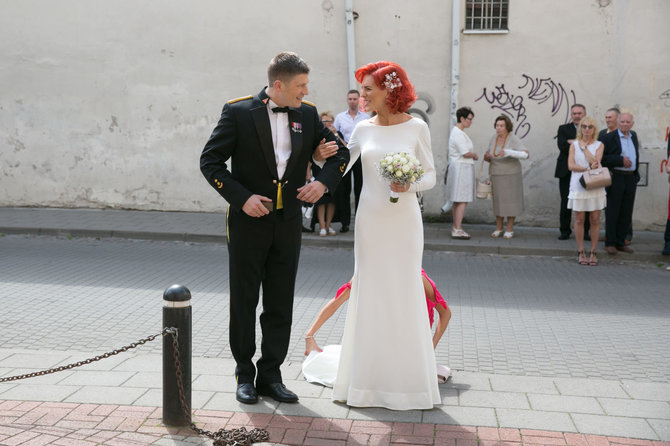 Juliaus Kalinsko / 15min nuotr./Sandros Saikauskaitės ir Tomo Lukaševičiaus vestuvės