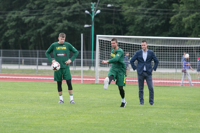 Juliaus Kalinsko / 15min nuotr./Mantas Kalnietis ir Edgaras Stankevičius