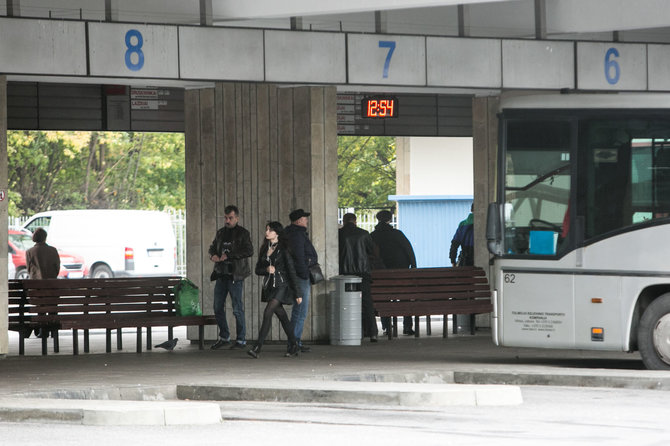 Juliaus Kalinsko / 15min nuotr./Vilniaus autobusu stotis