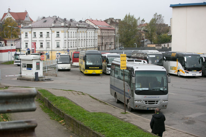 Juliaus Kalinsko / 15min nuotr./Vilniaus autobusų stotis