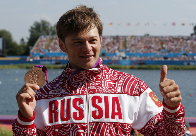 „Reuters“/„Scanpix“ nuotr./Bronzos medalininkas rusas Ivanas Štylius