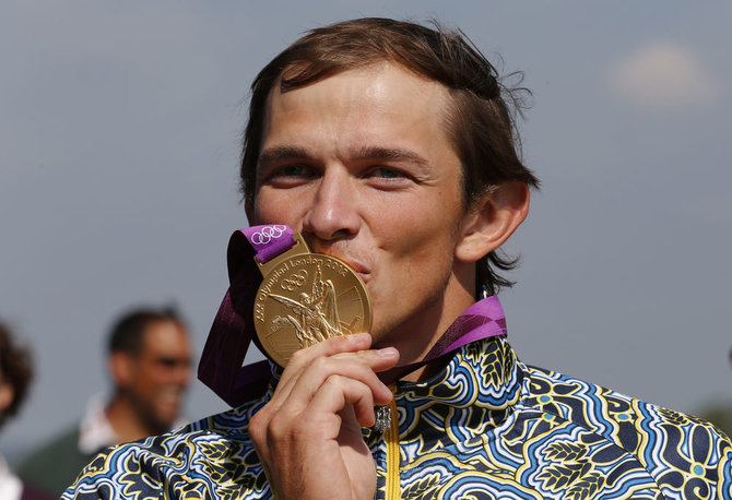 „Reuters“/„Scanpix“ nuotr./Olimpinis čempionas ukrainietis Jurijus Čebanas