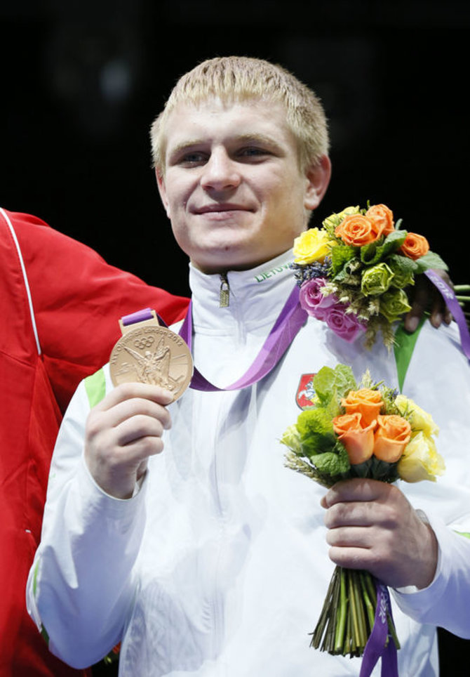 AFP/„Scanpix“ nuotr./Boksininkas Evaldas Petrauskas laimėjo bronzą 2012-aisiais Londone.