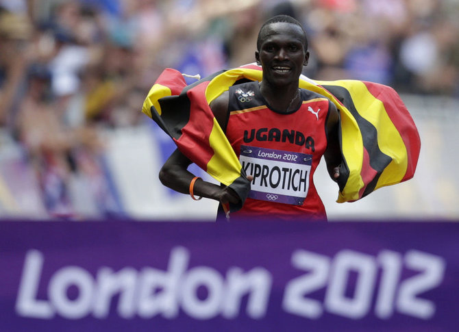 „Reuters“/„Scanpix“ nuotr./Olimpinis maratono bėgimo čempionas Stephenas Kiprotichas