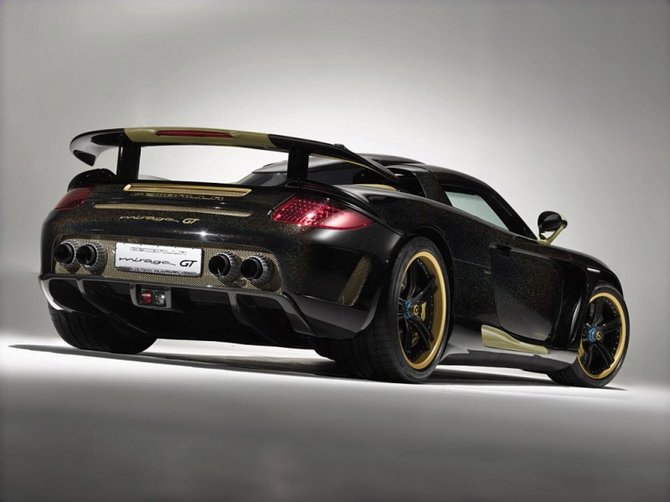 Gamintojo nuotr./Po „Gemballa Mirage GT“ pavadinimu slepiasi dar greitesnis „Porsche Carerra GT“