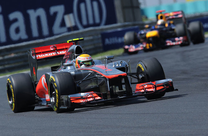 „Formulės-1“ Vengrijos GP. „McLaren“ bolidas