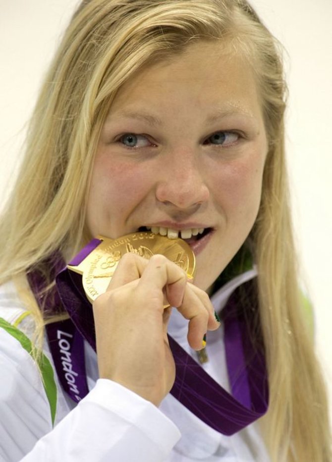 AFP/„Scanpix“ nuotr./Rūta Meilutytė