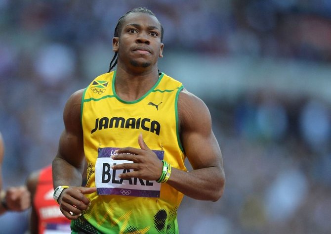 AFP/„Scanpix“ nuotr./Jamaikos bėgikas Yohanas Blake'as
