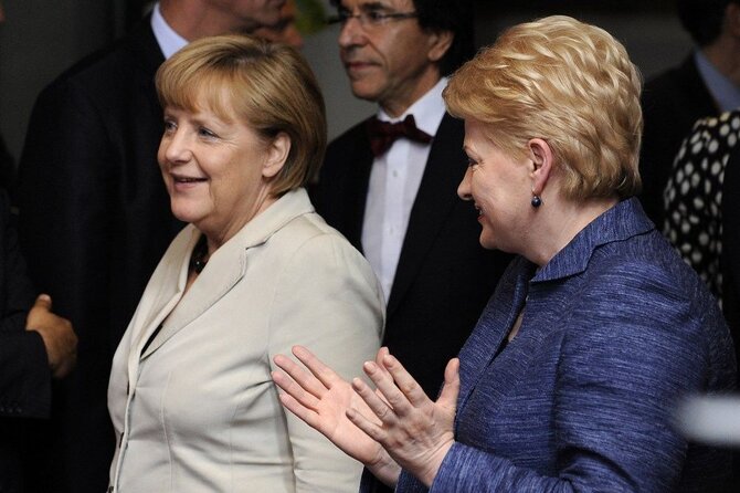Angela Merkel ir Dalia Grybauskaitė