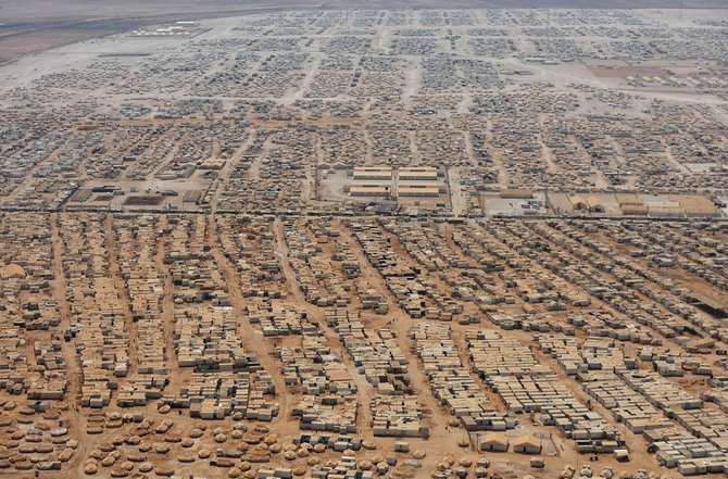 „Reuters“/„Scanpix“ nuotr./Sirijos pabėgėlių stovykla Jordanijoje 