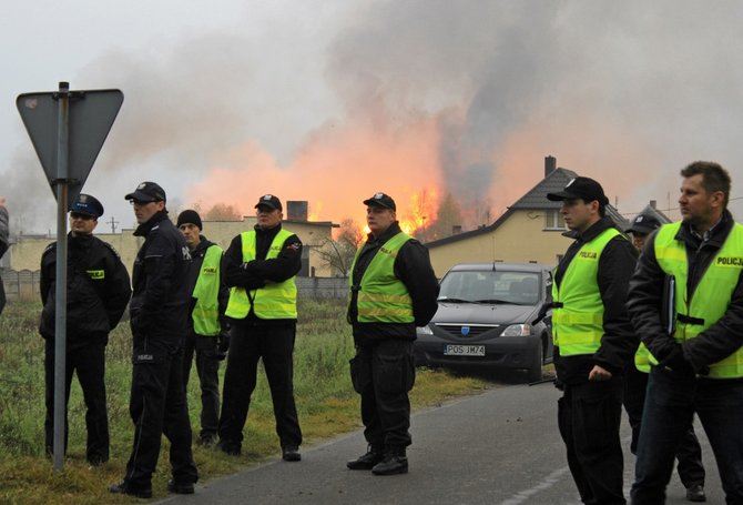 Lenkijoje sprogo dujotiekio vamzdis