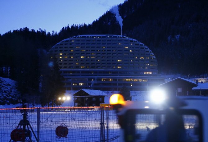 „Reuters“/„Scanpix“ nuotr./Viešbuts Davose