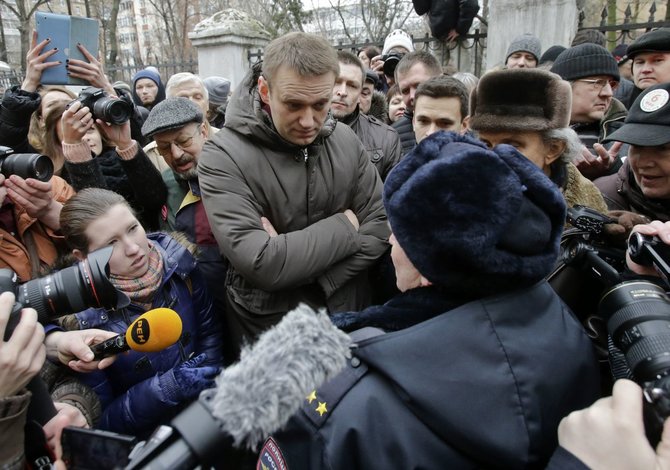 „Reuters“/„Scanpix“ nuotr./Rusijos opozicijos lyderis Aleksejus Navalnas