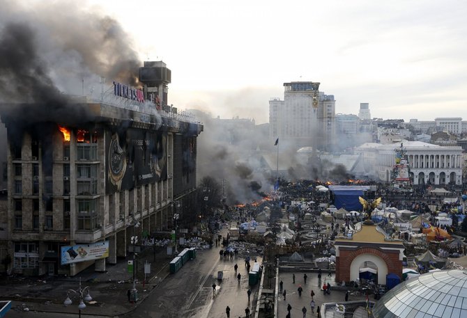 „Reuters“/„Scanpix“ nuotr./Neramumai Kijeve