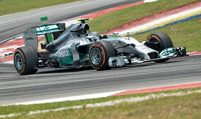AFP/„Scanpix“ nuotr./Nico Rosbergas