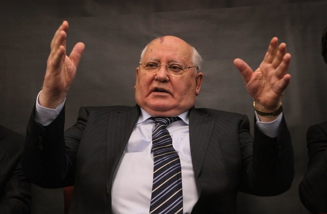 AFP/„Scanpix“ nuotr./Michailas Gorbačiovas