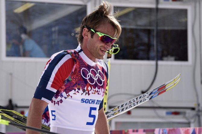 AFP/„Scanpix“ nuotr./Norvegijos slidininkas Petteris Northugas