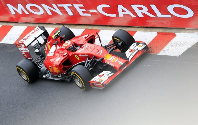 AFP/„Scanpix“ nuotr./Kimi Raikkonenas