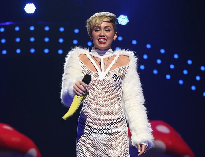 AFP/„Scanpix“ nuotr./Miley Cyrus (2013 m.)
