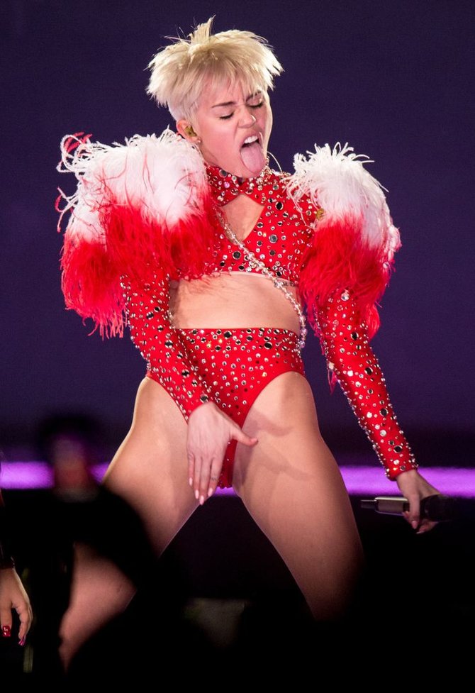 AFP/„Scanpix“ nuotr./Miley Cyrus