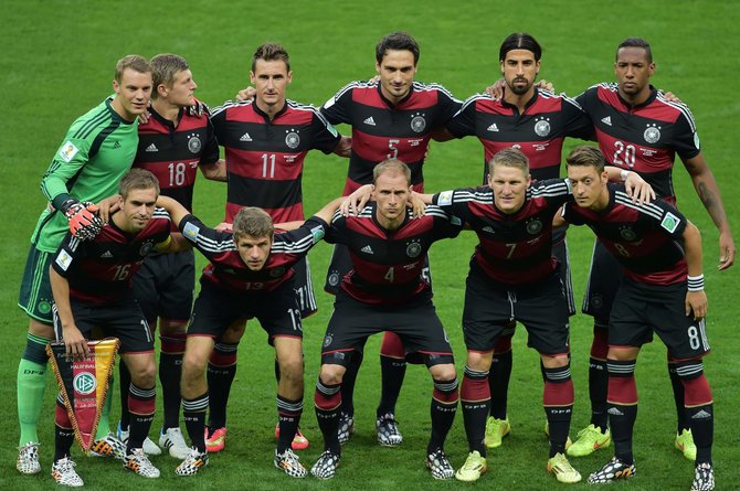 AFP/„Scanpix“ nuotr./Vokietijos futbolo rinktinė