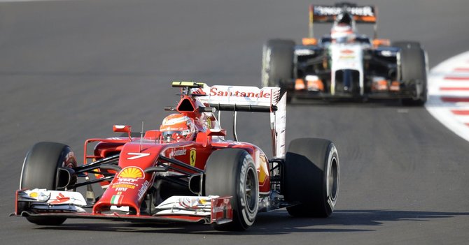 AFP/„Scanpix“ nuotr./Kimi Raikkonenas