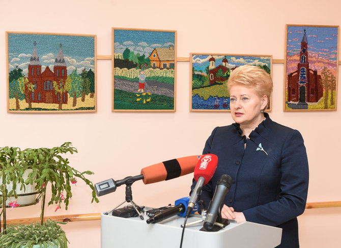 LR Prezidento kanceliarijos/R. Dačkaus nuotr./Dalia Grybauskaitė