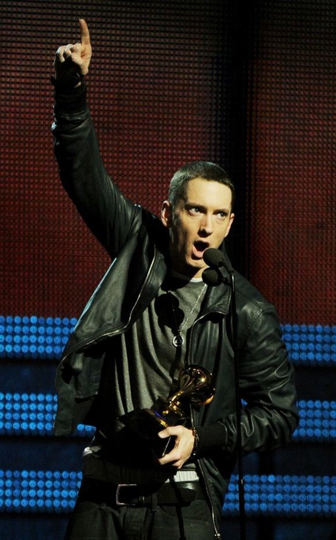AFP/„Scanpix“ nuotr./Eminemas
