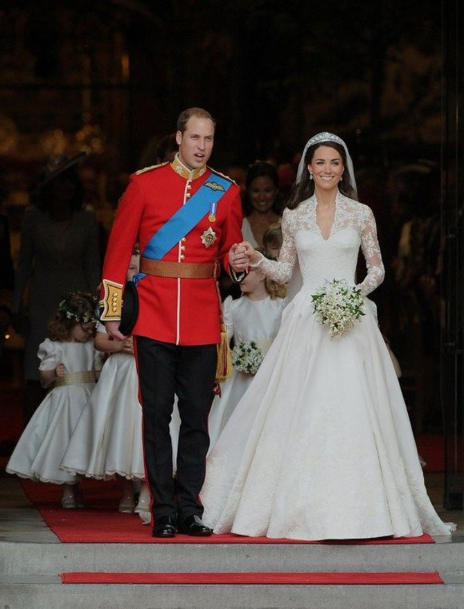 AFP/„Scanpix“ nuotr./Princas Williamas ir Kate Middleton