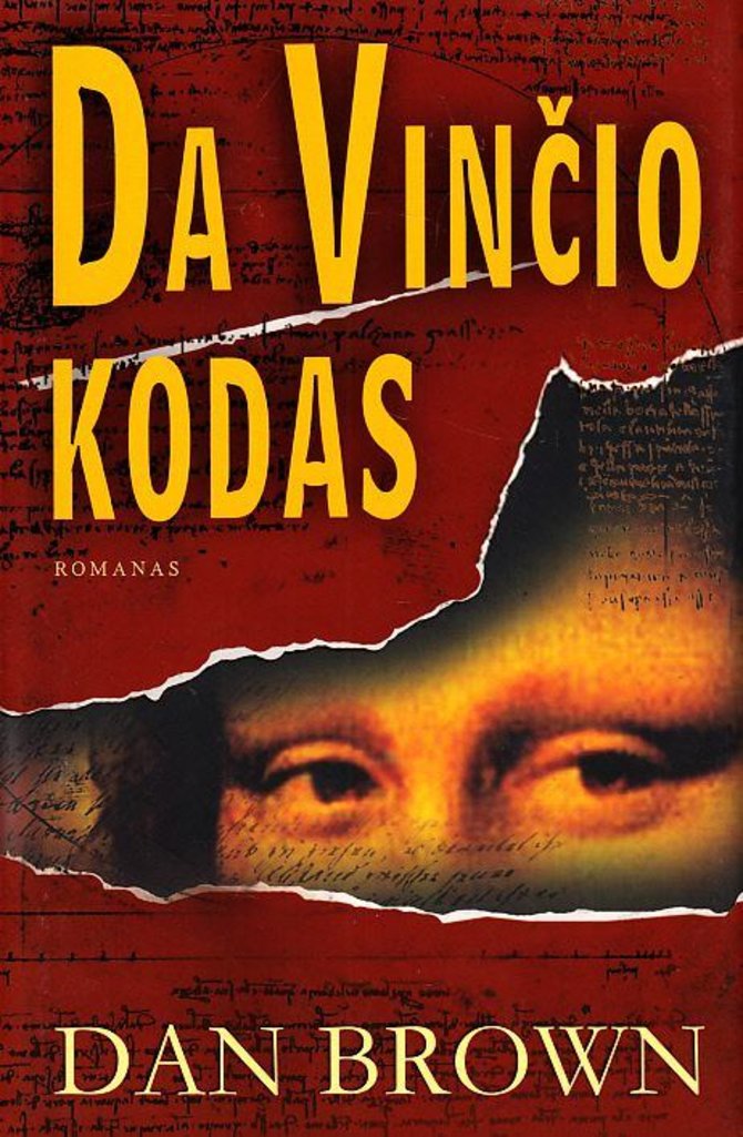 Knygos viršelis/Knyga „Da Vinčio kodas“