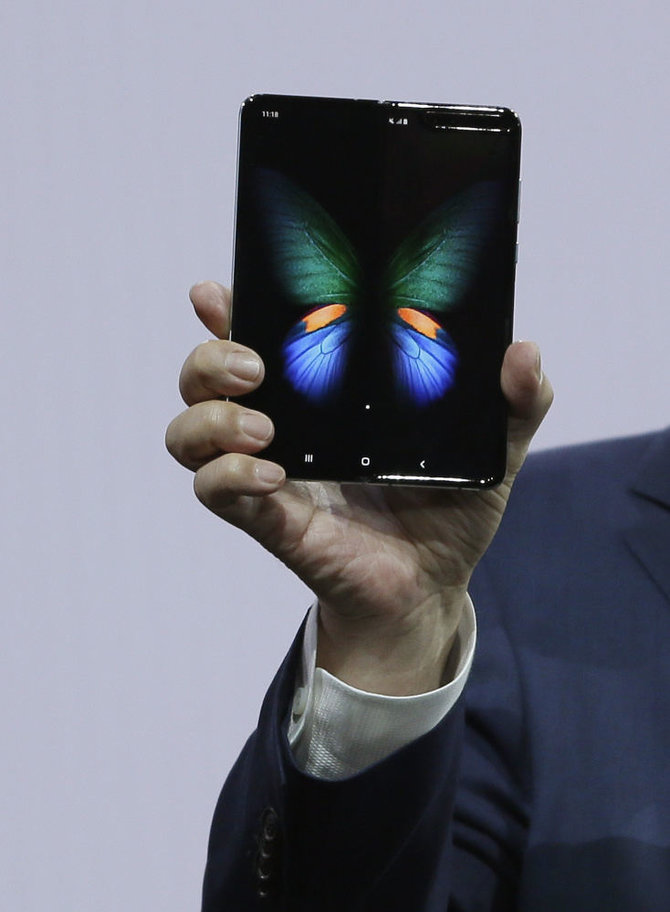 „Scanpix“/AP nuotr./„Samsung“ pristatė „Galaxy S10“ 