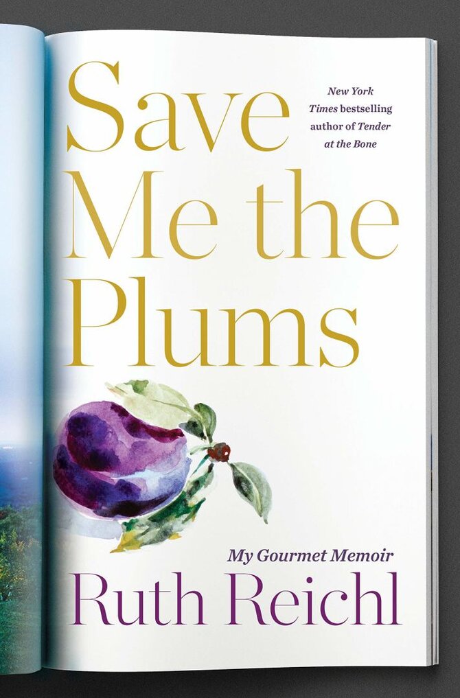 Knygos viršelis/Knyga „Save Me the Plums“
