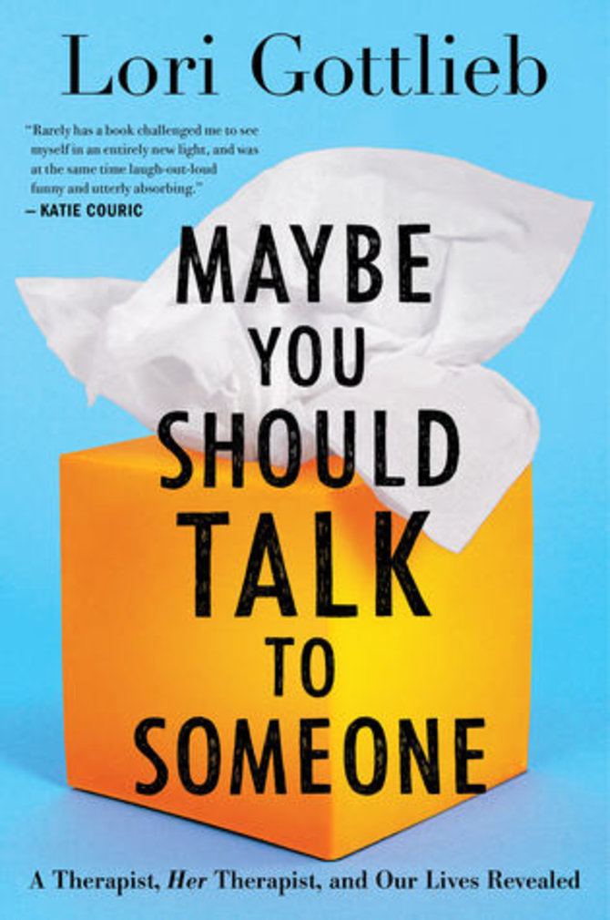 Knygos viršelis/Knyga „Maybe You Should Talk to Someone“