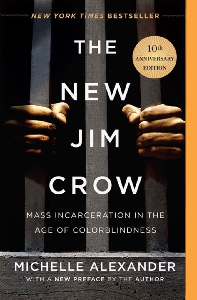 Knygos viršelis/Knyga „The New Jim Crow“