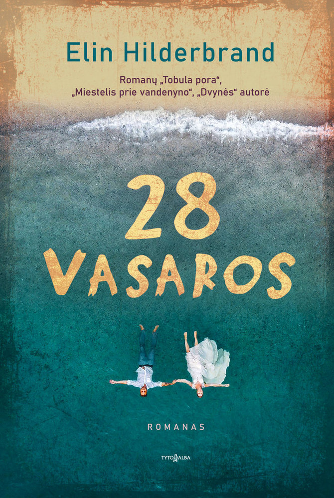 Knygos viršelis/Knyga „28 vasaros“