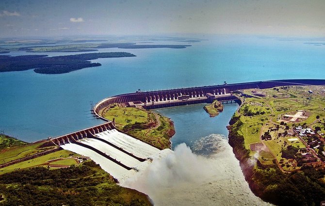 Wikipedia nuotr./Itaipu užtvanka