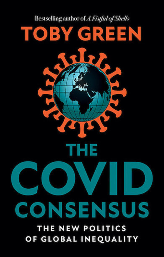 Knygos viršelis/Knyga „The Covid Consensus“