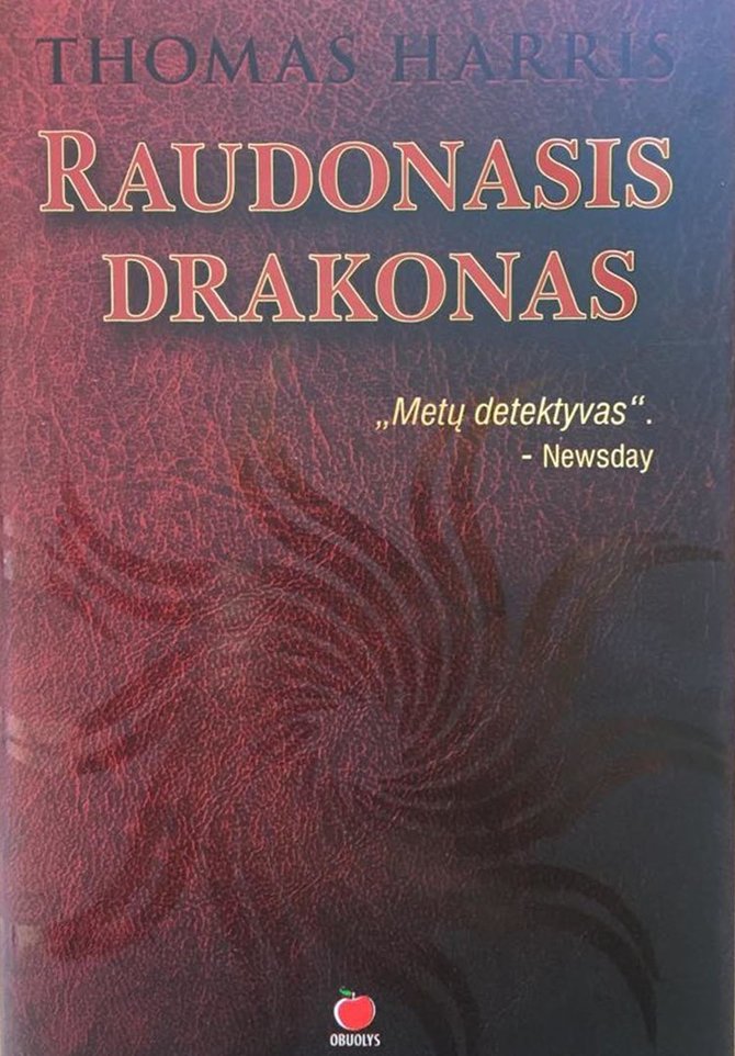 Knygos viršelis/Knyga „Raudonasis drakonas“