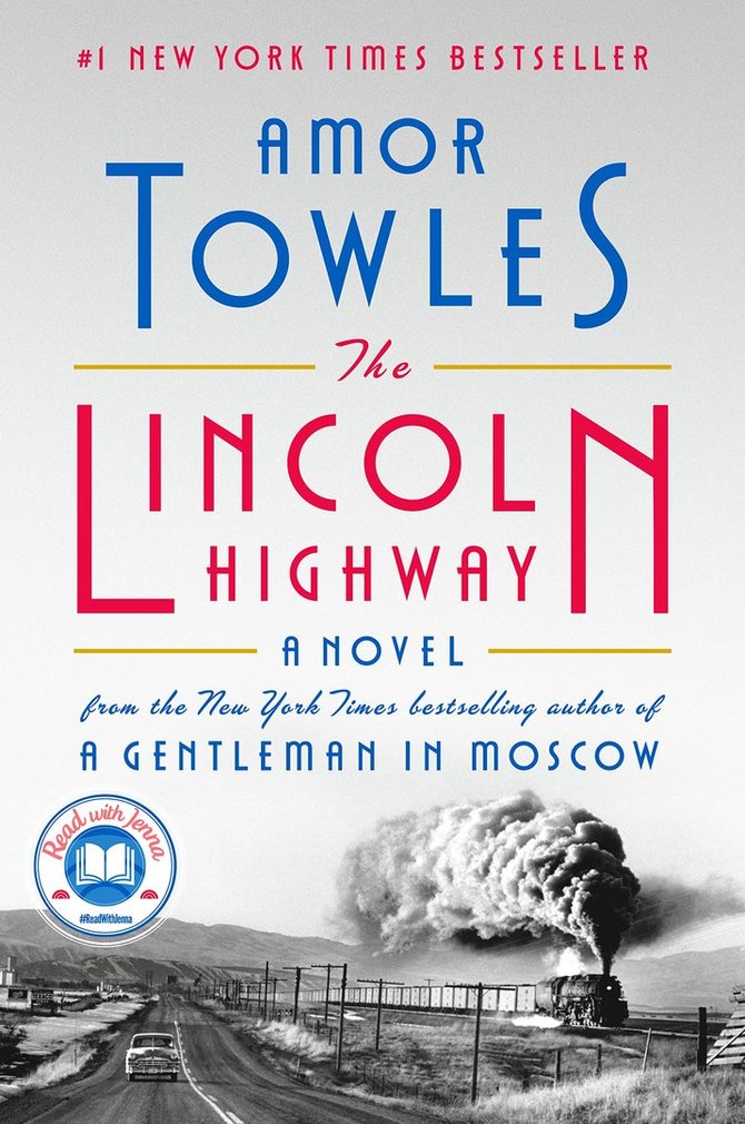 Knygos viršelis/Knyga „The Lincoln Highway“