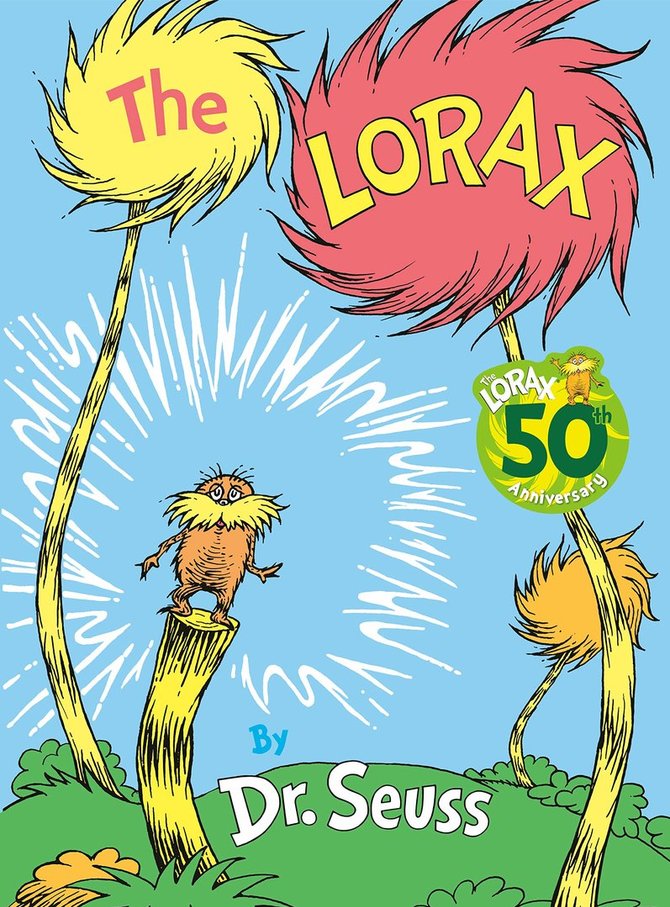 Knygos viršelis/Knyga „The Lorax“