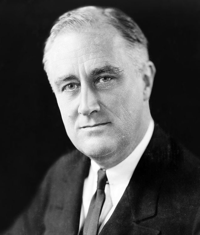 Wikimedia.org nuotr./Franklinas Rooseveltas