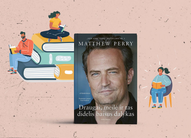 15min nuotr./Matthew Perry, „Draugai, meilė ir tas didelis baisus dalykas“