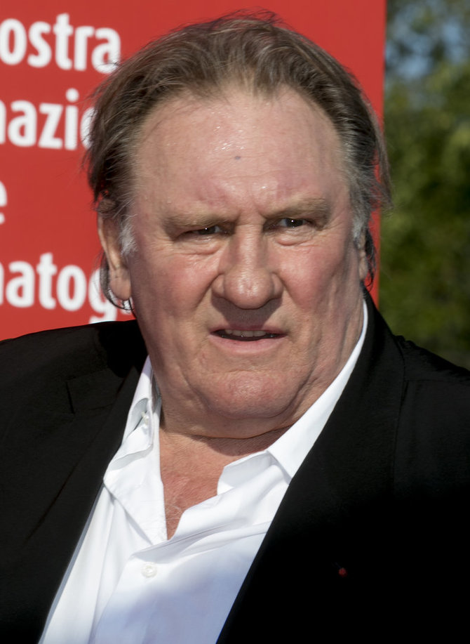 Vida Press nuotr./Gerard'as Depardieu